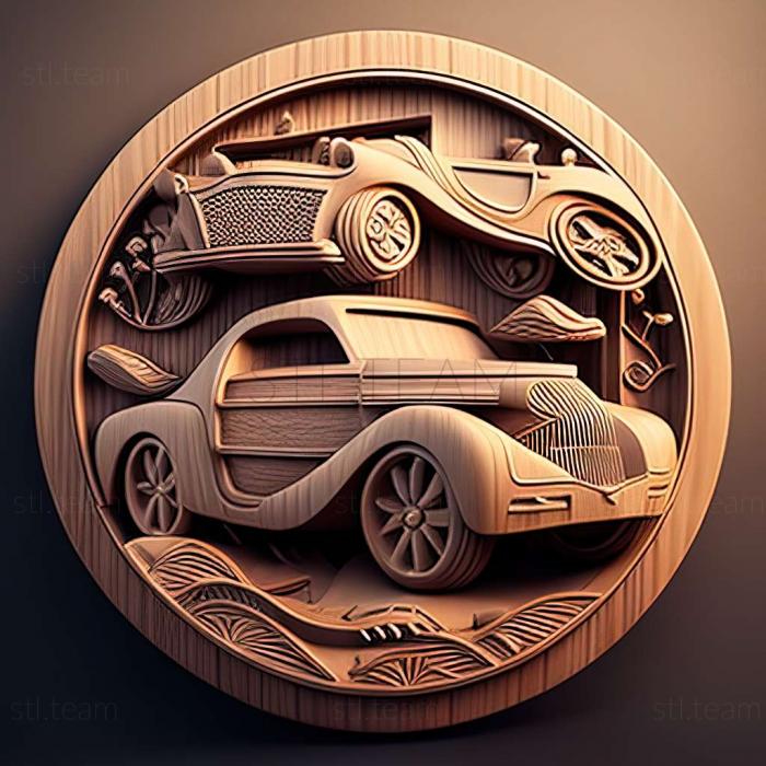 3D model Cars game (STL)